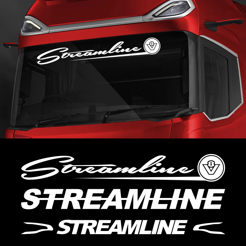 لوحة لاصقة لشاشة الرياح لشاحنة STREAMLINE لنافذة الكابينة الزجاجية لـ HGV MAN DAF SCANIA