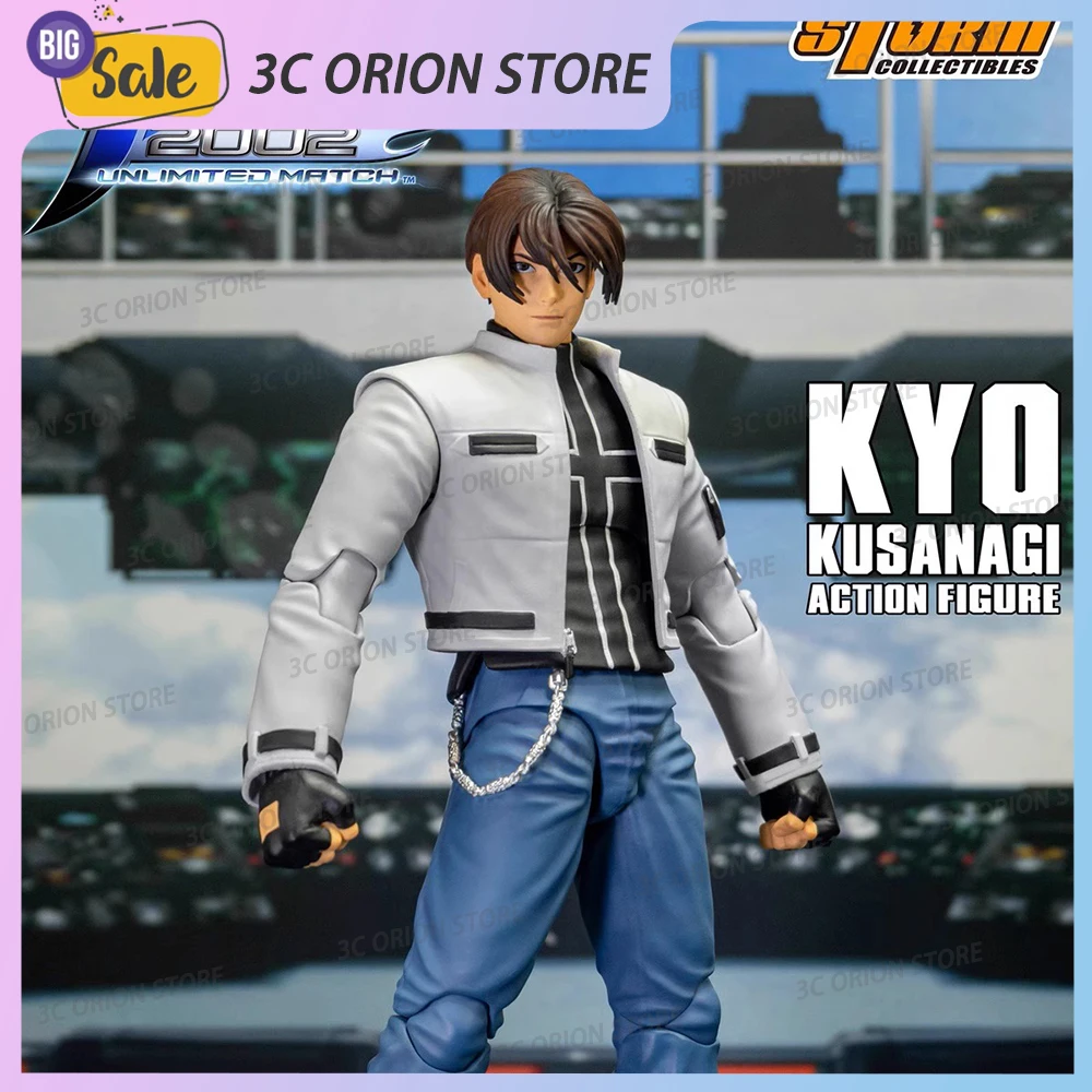 KOF Storm Toys The King of Fighters 98 Kyo Kusanagi Action Figure Iori Yagami Figurine Model Collectionmodel Decoration Toy Gift