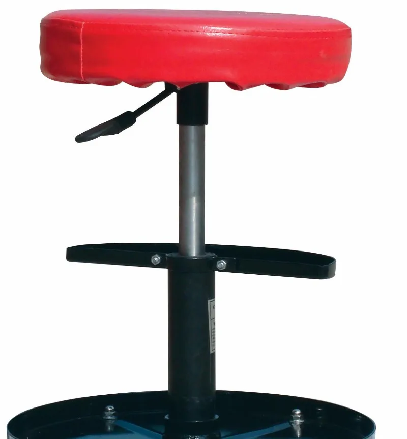 300 Lbs Adjustable Mechanics Rolling Stool or Roller Seat Car Repair Stool Workshop Seat Air Roller Seat