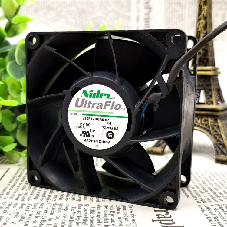 

ORIGINAL V80E12BGA5-07 8038 DC 12V 1.4A 8CM COOLING FAN