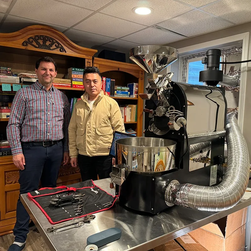 Airo 15kg 110v Yoshan Roasting Machines Ga Probat Sample Machine Home Replacement Coffee Roaster view 3