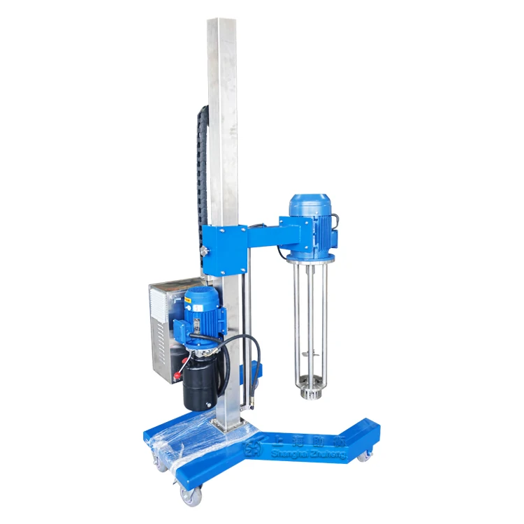 Factory Price Stainless Steel 304 316 High Speed High Shear Mixer Homogenizer with Electric Lifting for Food Grade
