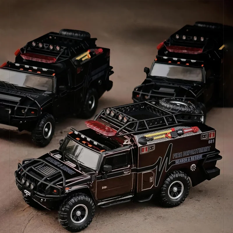 New Mk 1:64 Hummer H2 Ambulance 2026 Cool Car Show Limited Limited