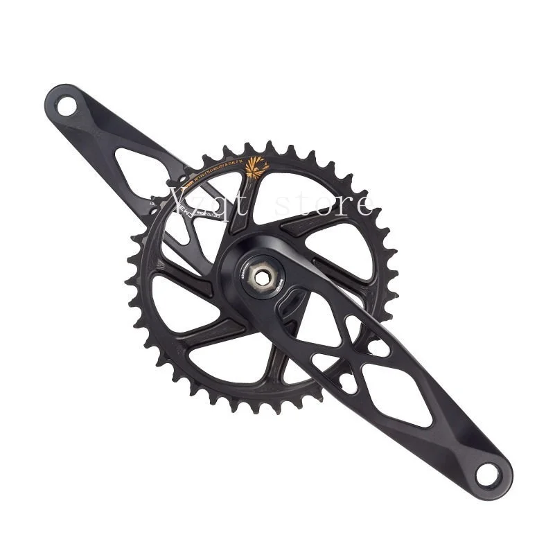 New mountain bike hollow crank 7075 aviation aluminum road bike street climbing off-road downhill 170MM crank