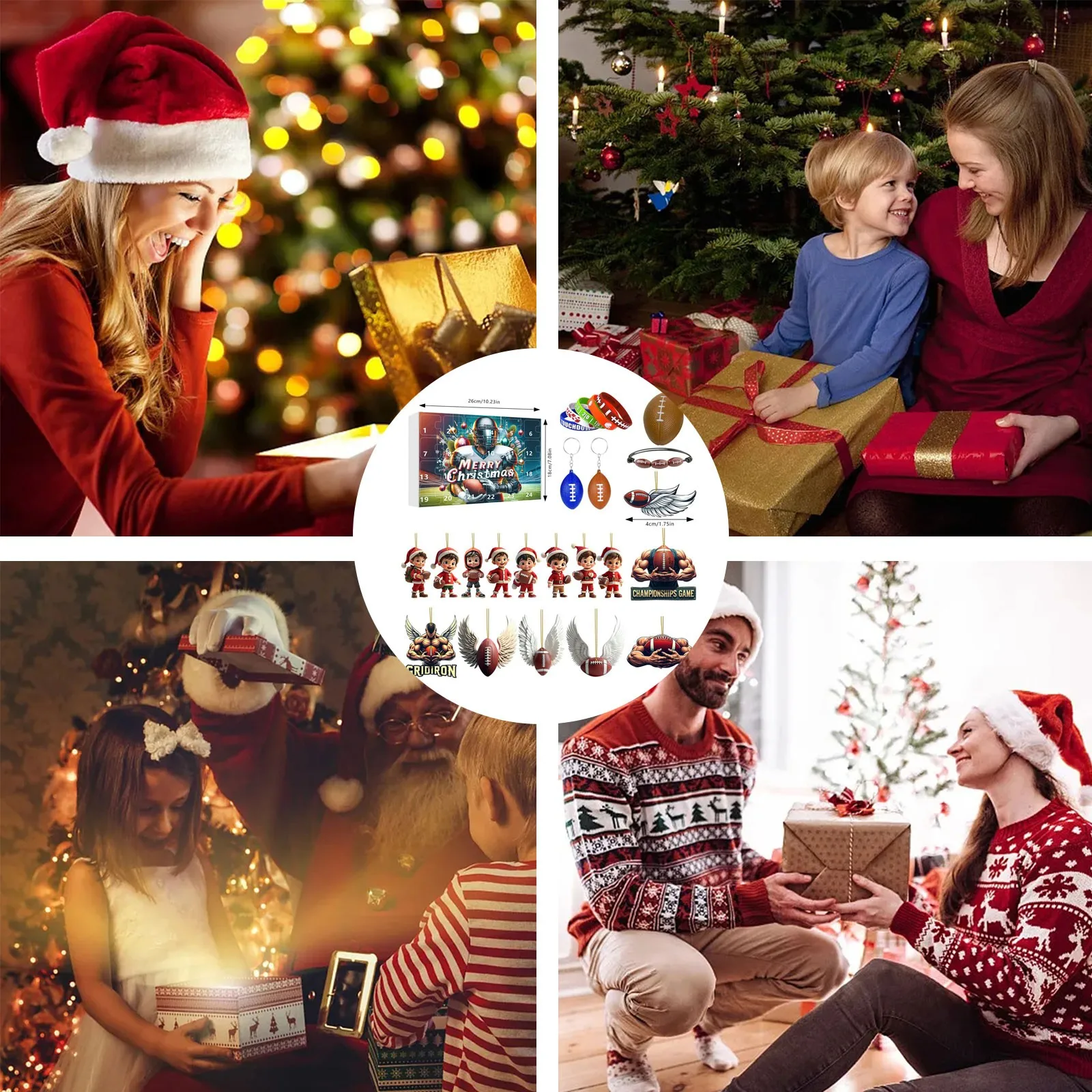 ปฏิทินนับถอยหลังวันสำคัญก่อนวันแต่งงาน ฟุตบอลแอดเวนท์ 2024 ปฏิทินนับถอยหลังคริสต์มาส 24 วัน ฟุตบอล รักบี้ นับถอยหลังวันคริสต์มาส หนังสือผ้าห่ม