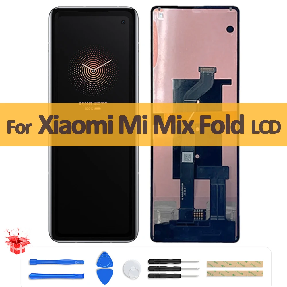 

6.52" AMOLED For Xiaomi Mi Mix Fold LCD Display Touch Panel Screen Digitizer For Mix Fold Secondary External Screen