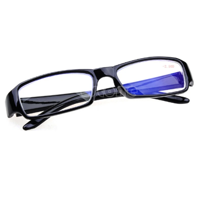 Plastic Black Frames Myopia Glasses Wearing Eyeglasses +1.0~+6.0 Resin Lens Eyewear Women Men Eye Protection Look Tools