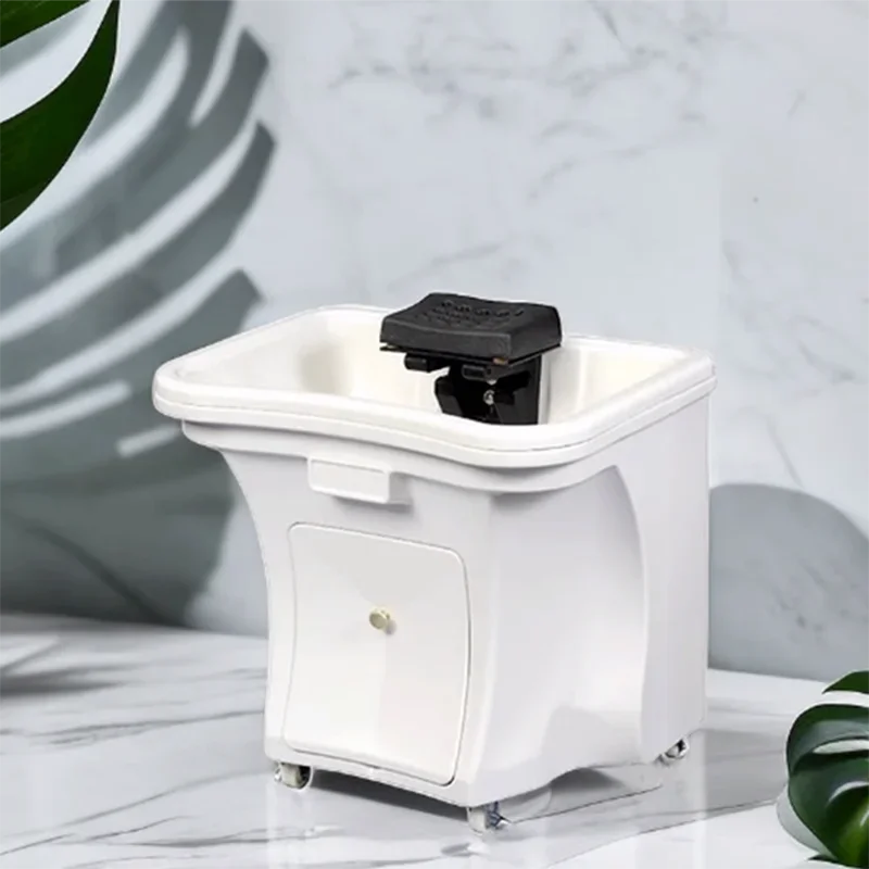 Portable Head Spa Styling Chair Salon Hairdressing Washbasin Beauty Aesthetic Mobility Commercial Shampoo Bowl Cadeira Washbasin