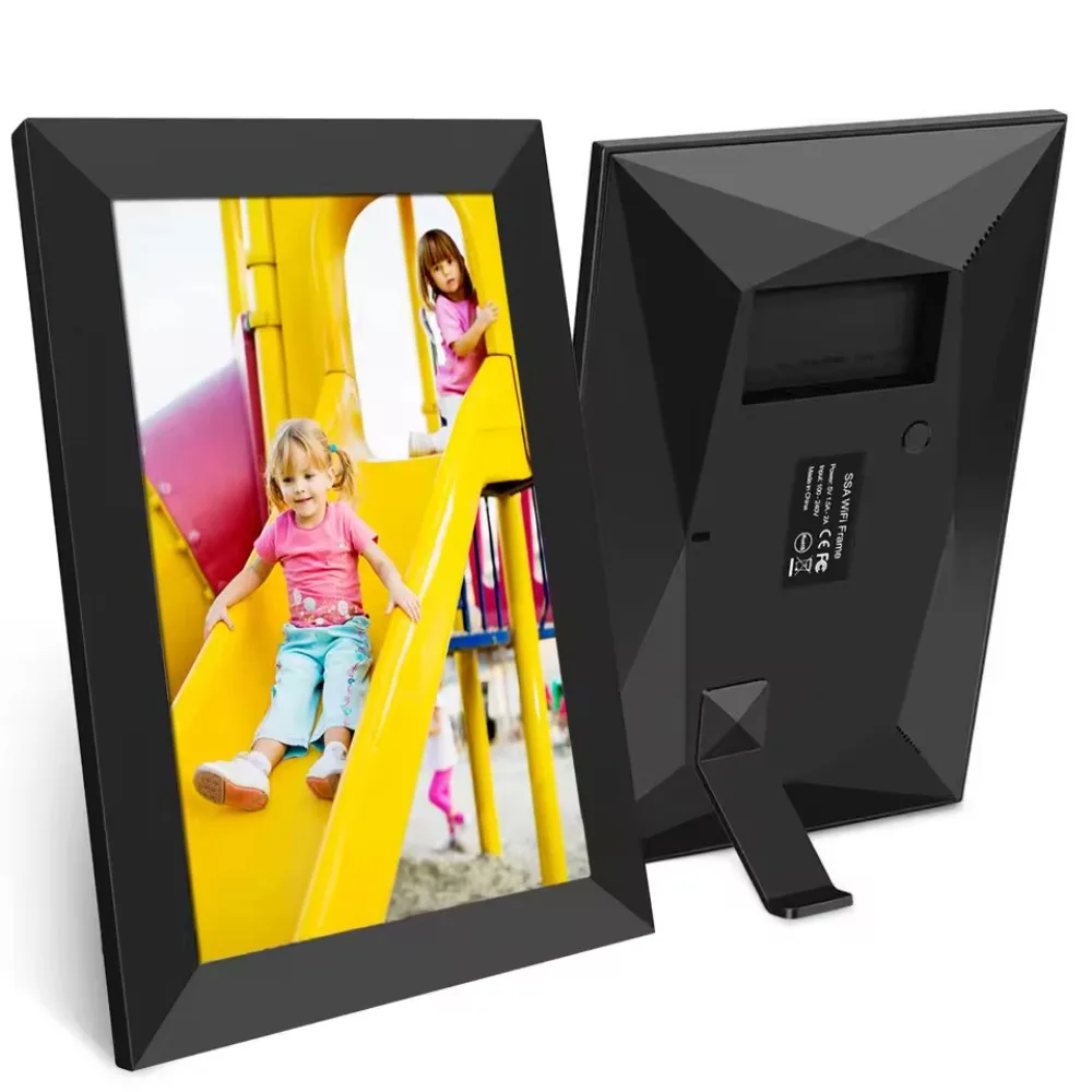 10.1 Inch WiFi Digital Picture Frame 1280 * 800 IPS HD Cloud Smart Digital Photo Frame 32GB Storage Wall Mountable Frameo