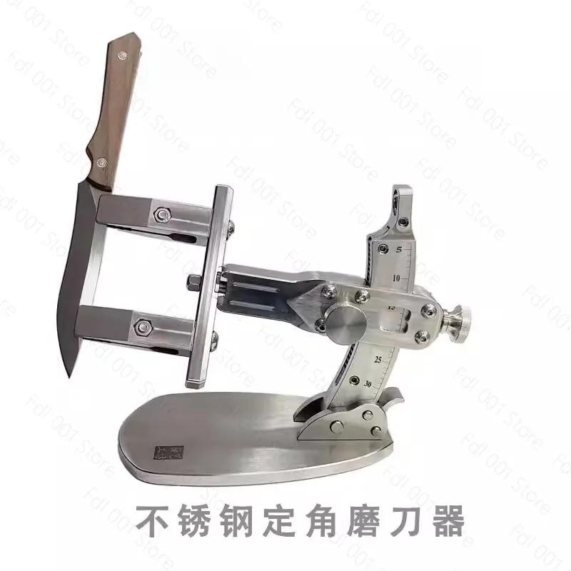 Professional All 304 Stainless Steel Fixed Angle Knife Sharpener High-End High Precision Blade Edge Sharpening Machine