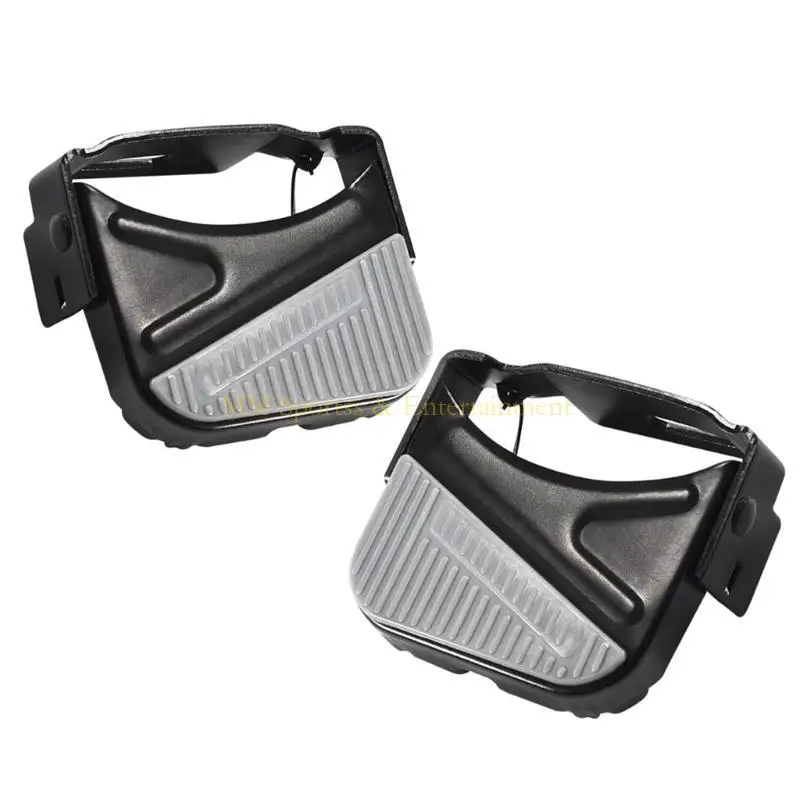 

31be 2pcs Bike Bod Pedars, стальные складные велосипедные колышки без скольжения велосипедов, педали для ног для складного