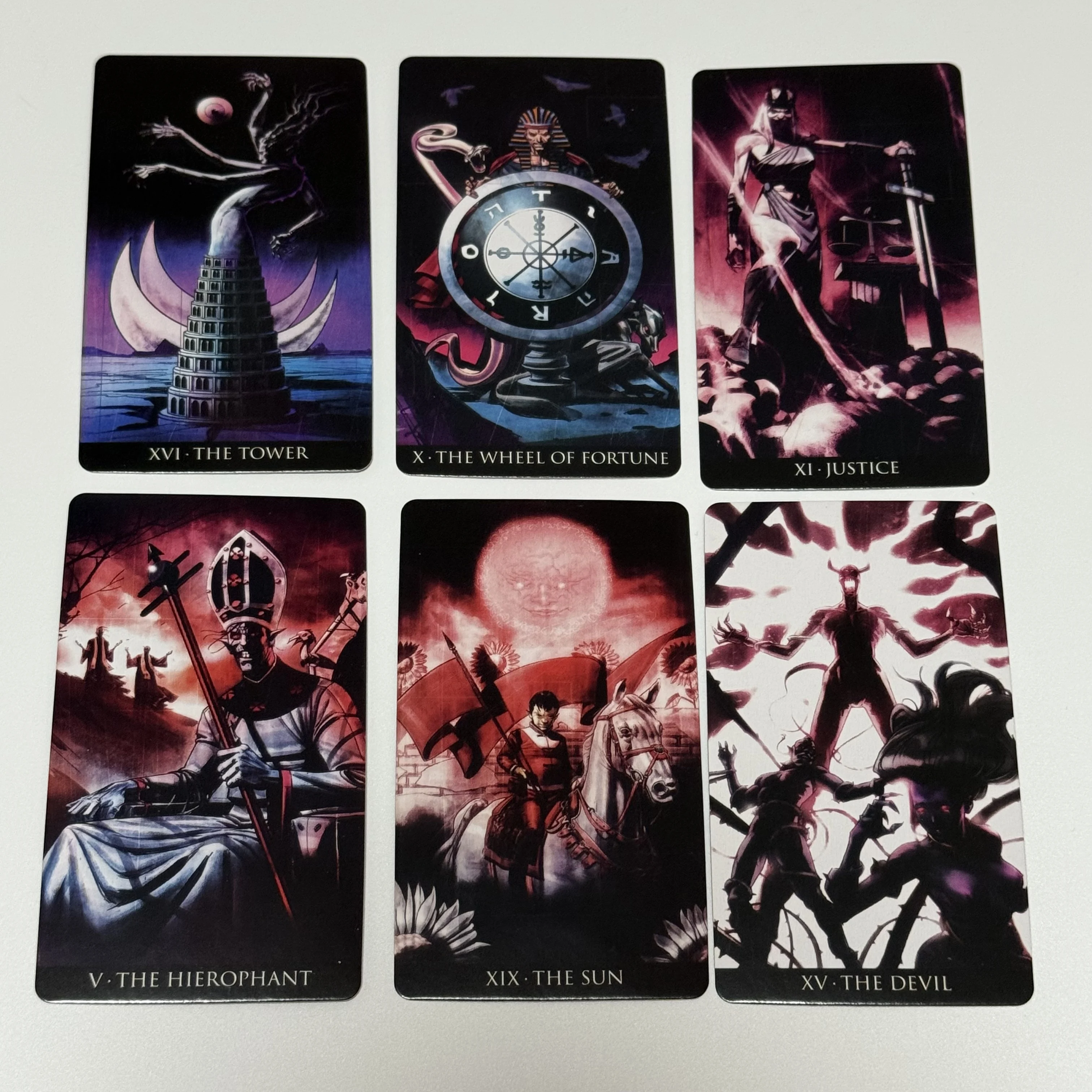 

Колода карт Таро с тематикой кошмаров, 78 шт., новая колода Таро Инкебус, загадочные карты для гадания