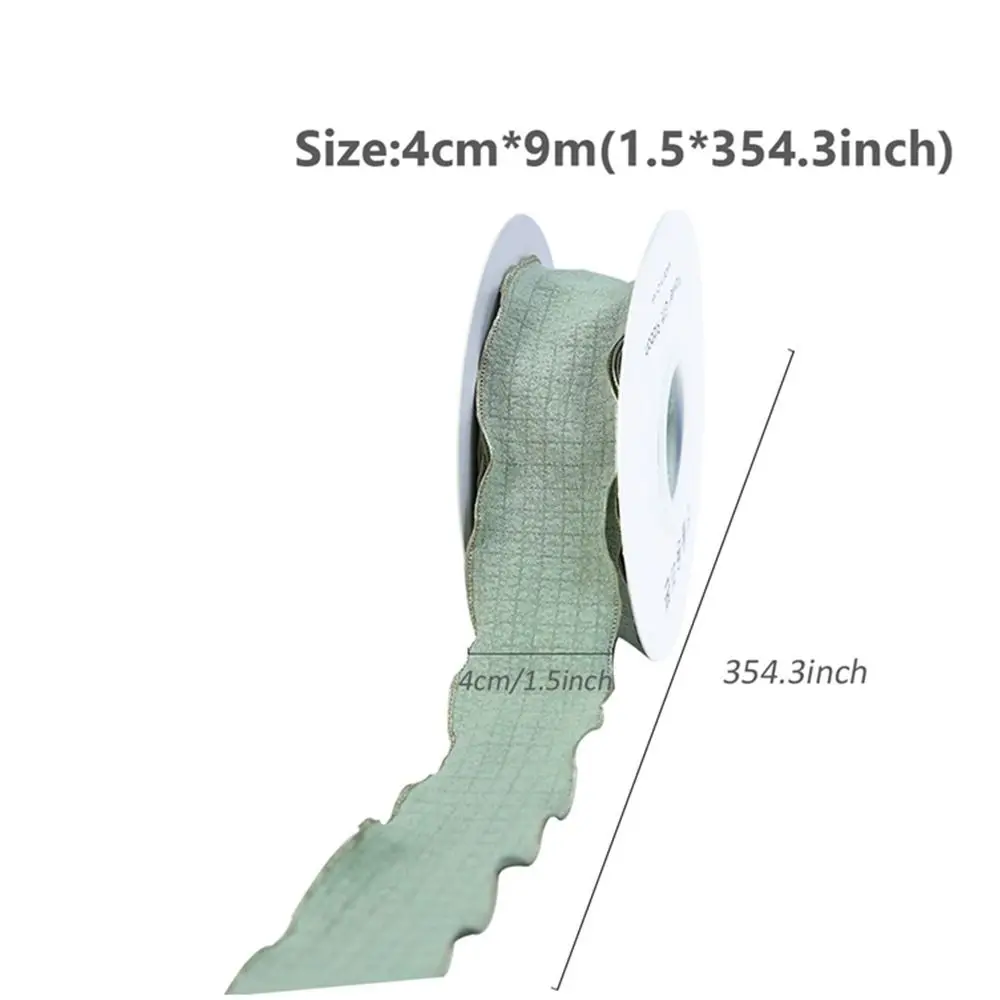 Bukiet do włosów BowKnot Bukiet Decor Szycie Materiały rzemieślnicze Kwiat z siateczki Opakowanie Pomarszczona bawełniana wstążka Owijanie przędzy Opaska