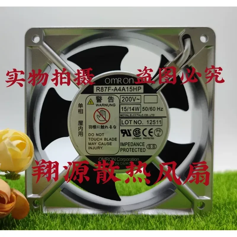 

Genuine OMRON R87F-A4A15HP 12CM 12038 Cooling Fan for 200V Equipment