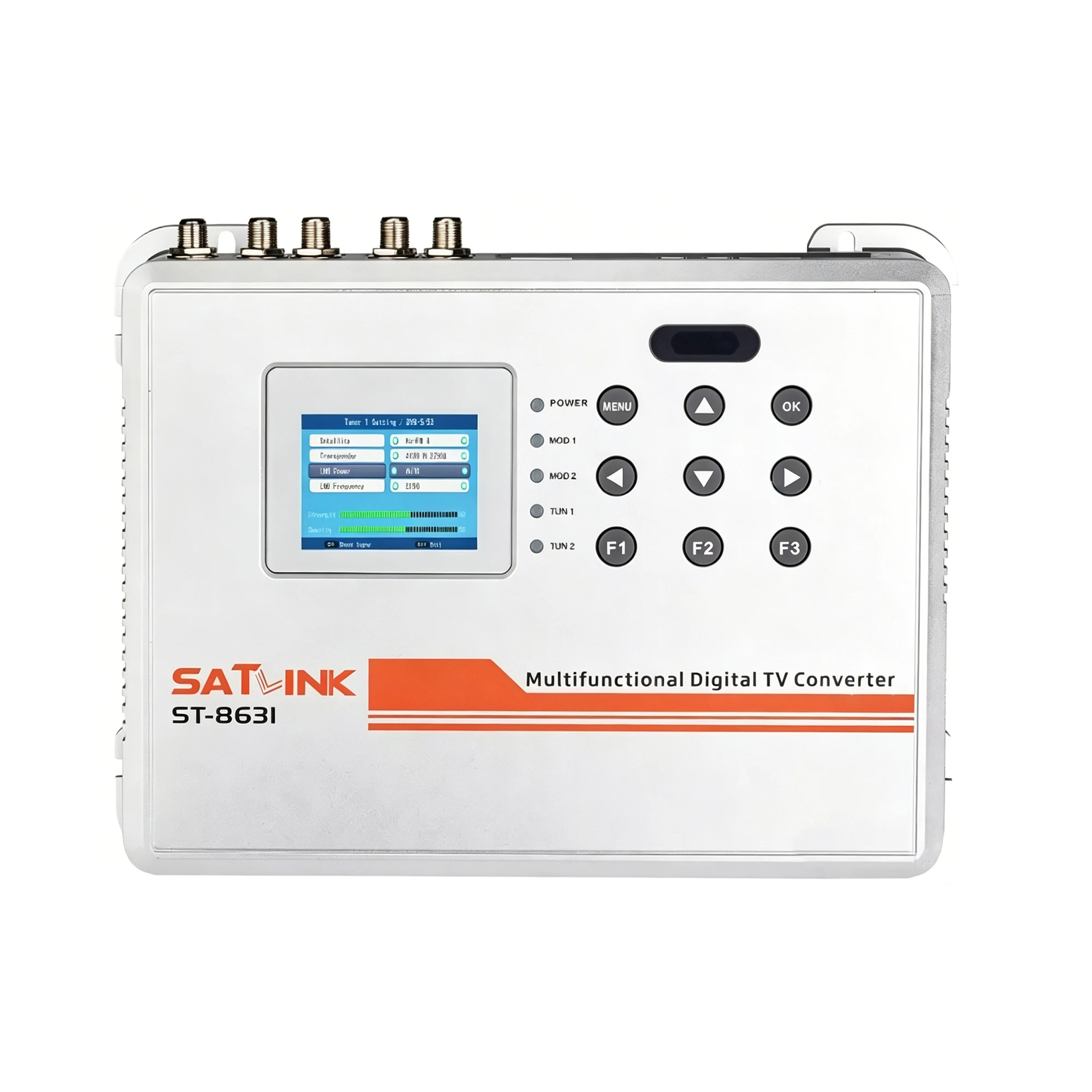 DVB-S2 DVB-T2 DVB-C ISDB-T to DVB-T ISDBT DVB-C TV IP Modulator，Multifunctional Digital TV Converter