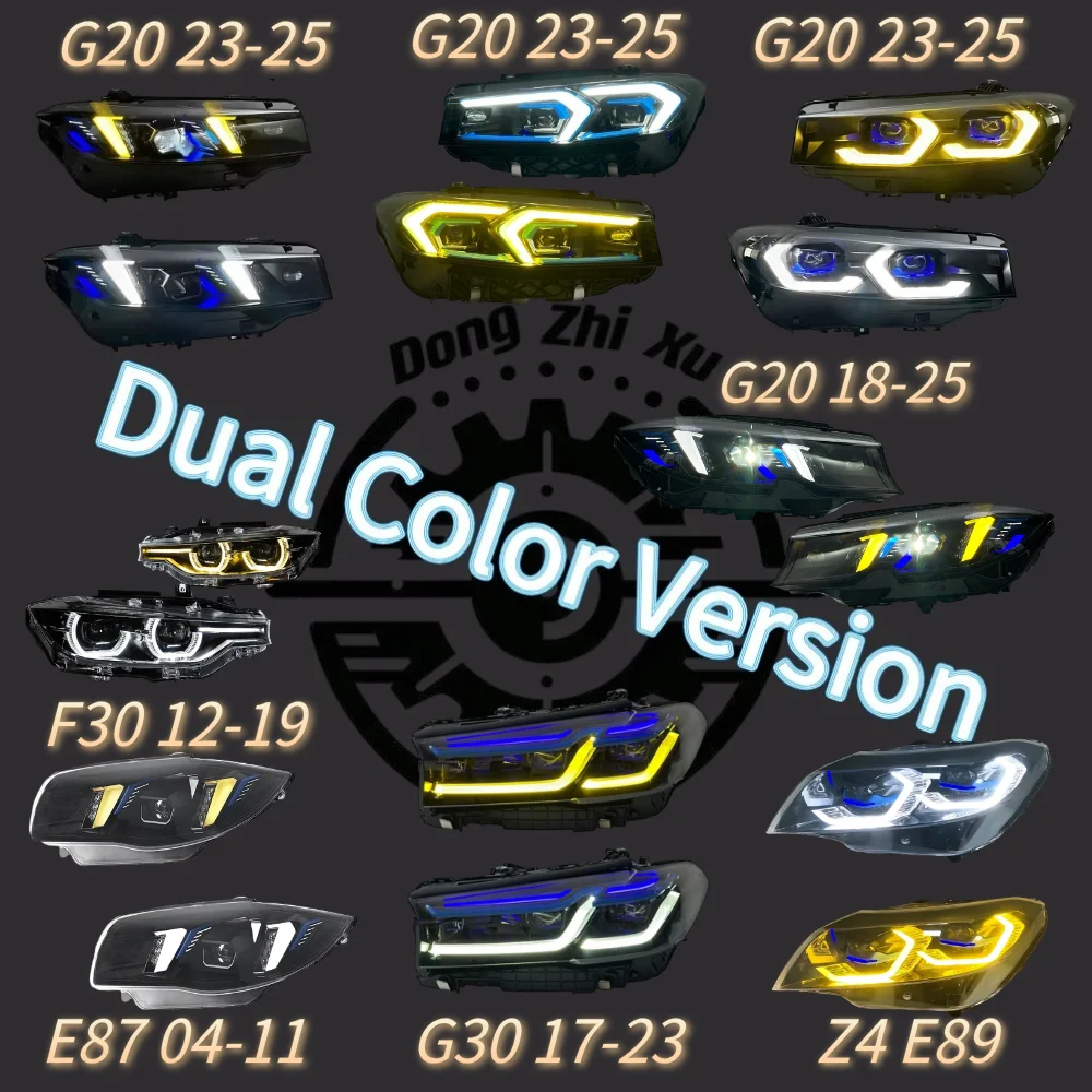 Special Customization Headlights Taillights Grilles Dual Color Style RGB OSS GTS Style Emark DOT Certification Upgrade Modified