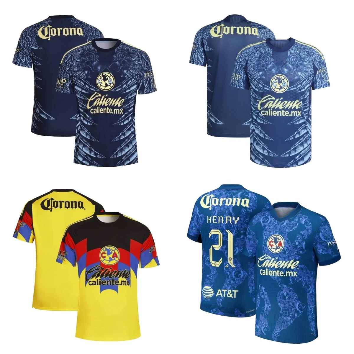 

2025 Summer New Club America Jersey for Men and Women, Quick-Drying and Breathable Shirt for Casual Sports and T-shirt.