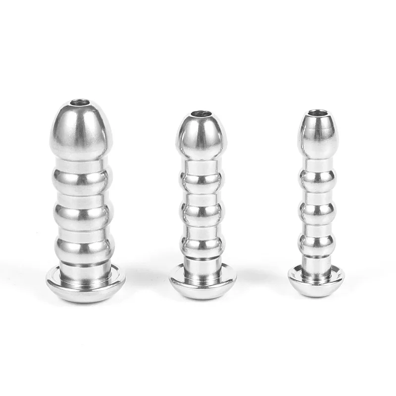 Stainless Steel Hollow Penis Plug Sounding Urethral Plug Urethral Dilators Urethra Dilation Male Masturbation Erotic Sex Toys