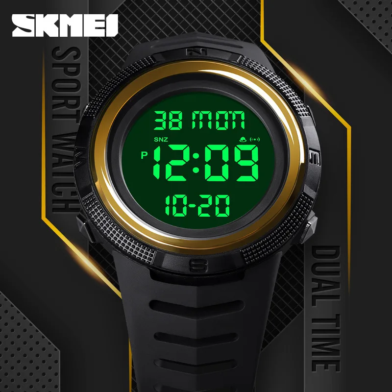 Skmei Time Meishuang Time Multi-Functional Sports Waterproof Student Luminous Outdoor Electronic Watch