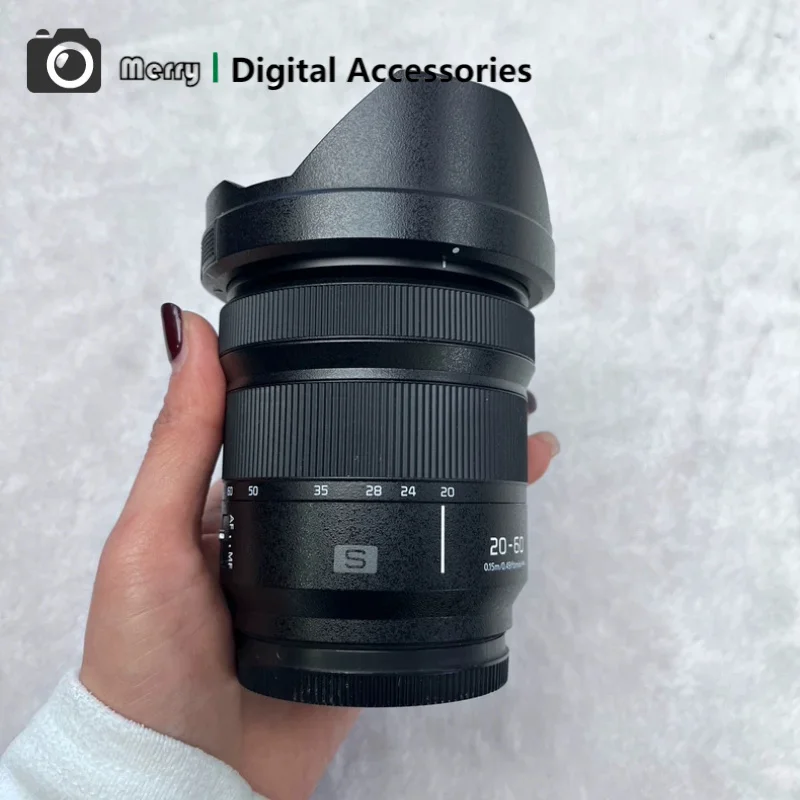 95% New Genuine For Panasonic S 20-60mm F3.5-5.6 Lens L-Mount Full Frame S-R2060 Ultra Wide Zoom 350g For LUMIX S5 S9