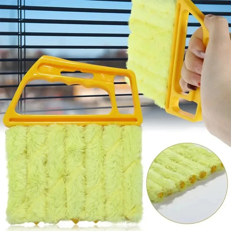 New Louver Cleaning Brush Air Conditioner Duster Detachable Cleaning Brush Car Air Conditioning Vent Cleaning Brush