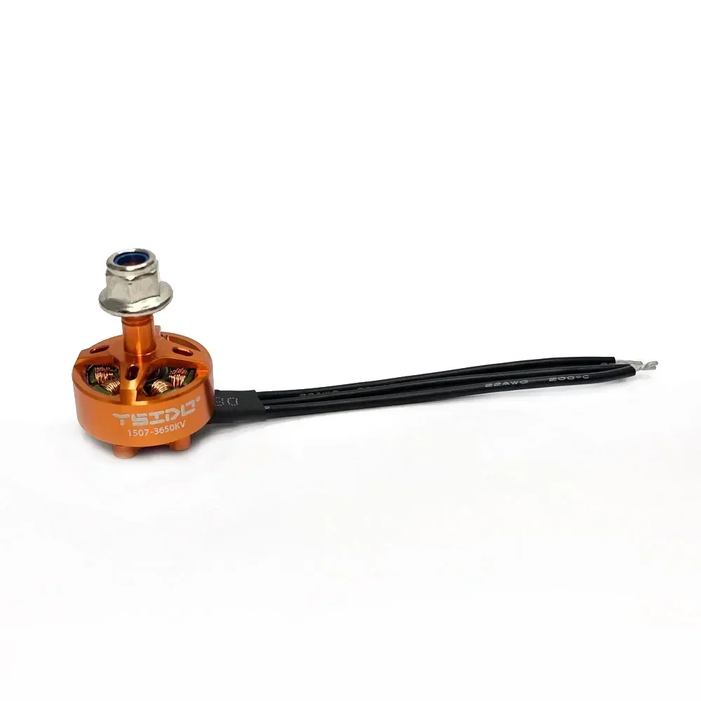 4Pcs1Pcs 1507 Motor sin escobillas 2550KV 3650KV 3-6S Lipo para Dron de carreras de control remoto de 3 pulgadas Freestyle FPV Q - view 5