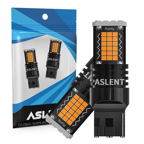 2x7440 T20 W21W 7443 W21/5W P27W T25 3157 P27/7W 1156 P21W BA15S PY21W BAU15S 1157 P21/5W bombilla Led para coche luces traseras de coche 12V