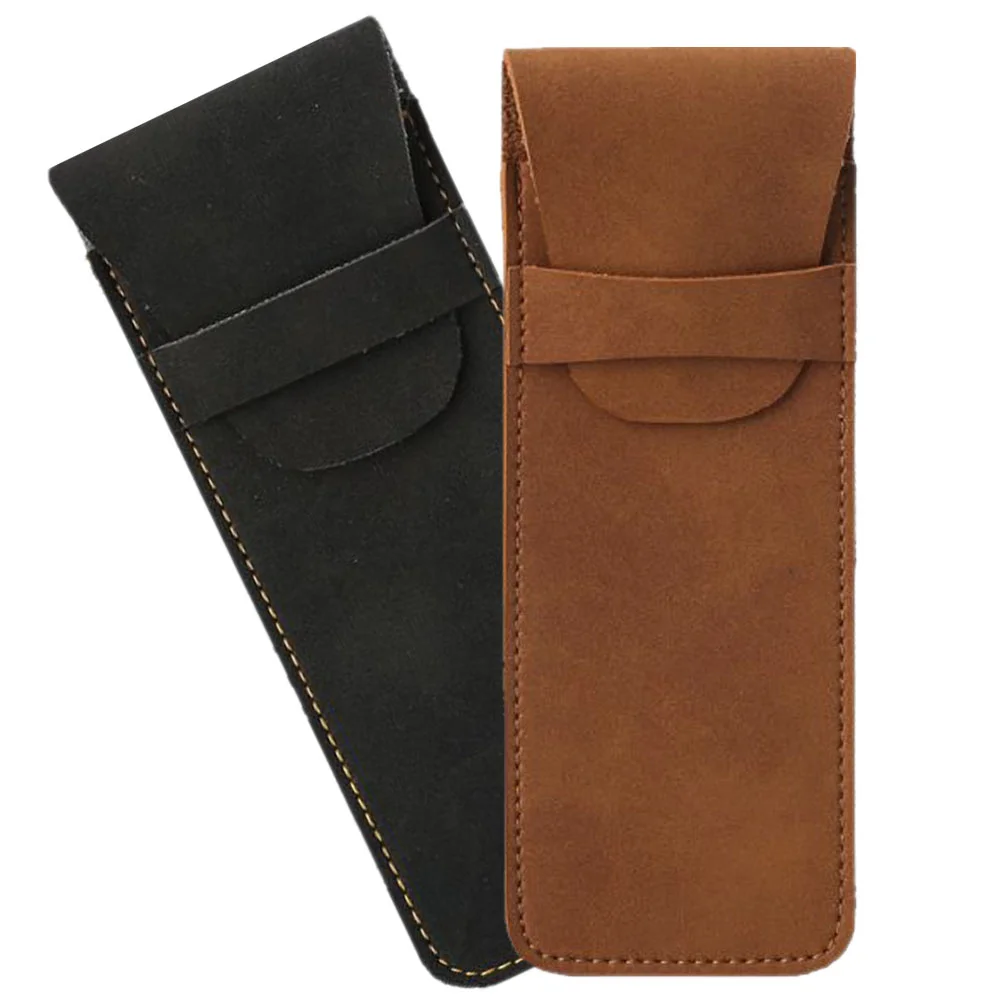 

2 Pcs Nice Holder Pencil Case Protective Cover Bag Sleeve for Planner Diary Journaling Pouch Pocket Protector Office