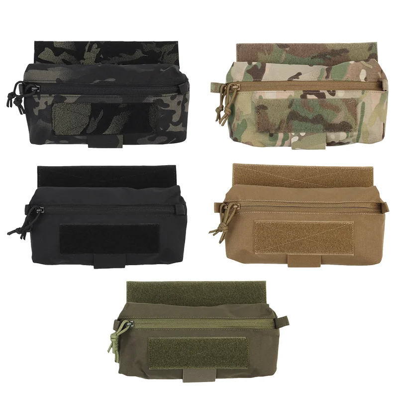 Colete tático Dangler Drop Pouch, Mini Dump Abdominal, Fanny Pack, Armazenamento de Porta-Chapas, JPC, CPC, LBT, D3CR, MK3, MK4