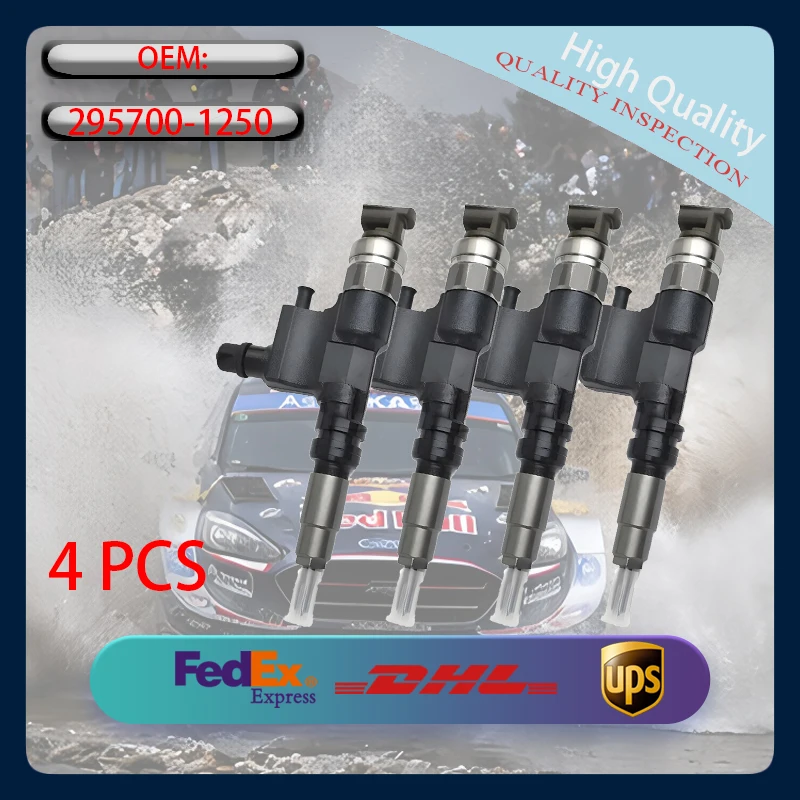 4Pcs Fuel Pump Assembly OE#295700-1250 Auto Replacement Fuel Supply Parts Stable Pressure Car Repair Accessories