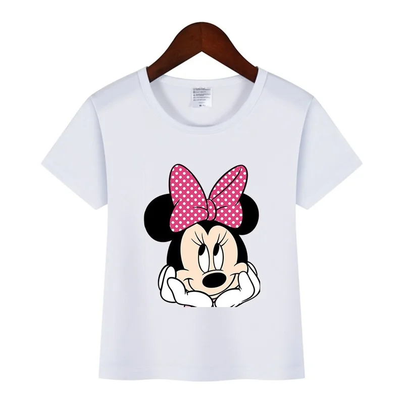 Minnie Mickey Mouse Patches for Clothes T Shirts Fashion Disney Iron-on Transfers for Clothing Heat Transfer Stickers Appliqued