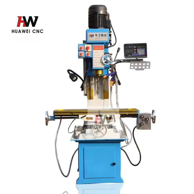 Bench Milling Drilling Machine ZX50C Heavy Duty 220V Universal Type