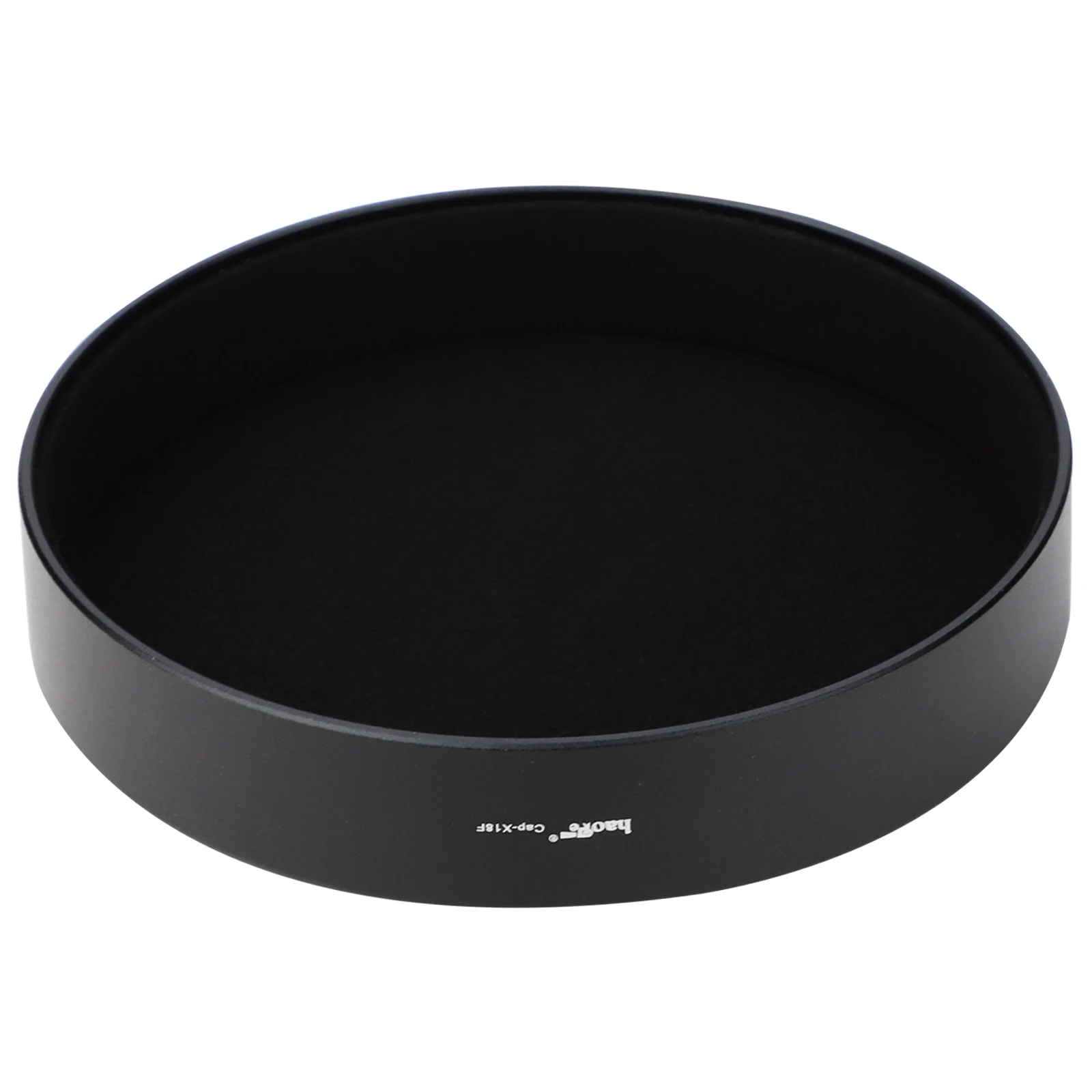 Haoge Lens Hood com tampa frontal de metal, baioneta quadrada para Fujifilm XF, LH-X18F, 18mm, F1.4 R LM WR