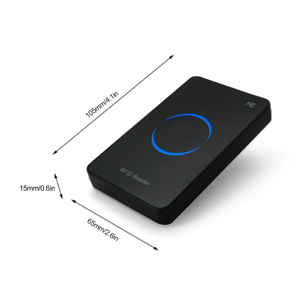 قارئ بطاقات تماس 915 ميجا هرتز RF UHF-RFID قارئ تماس ذكي-كاتب قارئ بطاقة تحديد واجهة USB الذكية
