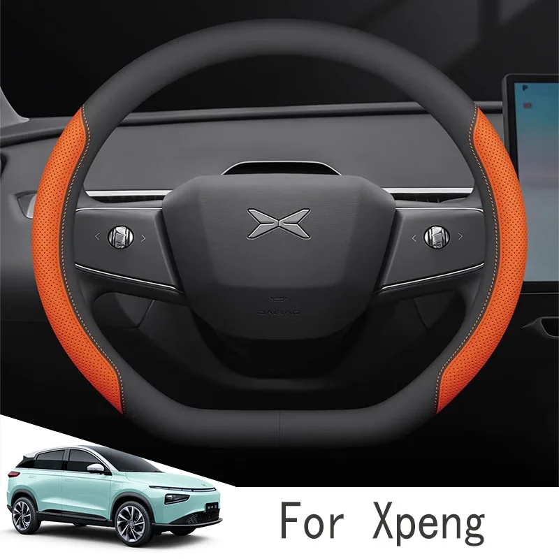

Чехлы на руль для Xpeng MONA M03 G6 P7 P5 G3 G9 G3i, нескользящий чехол на руль, эксклюзивная ручка на четыре сезона