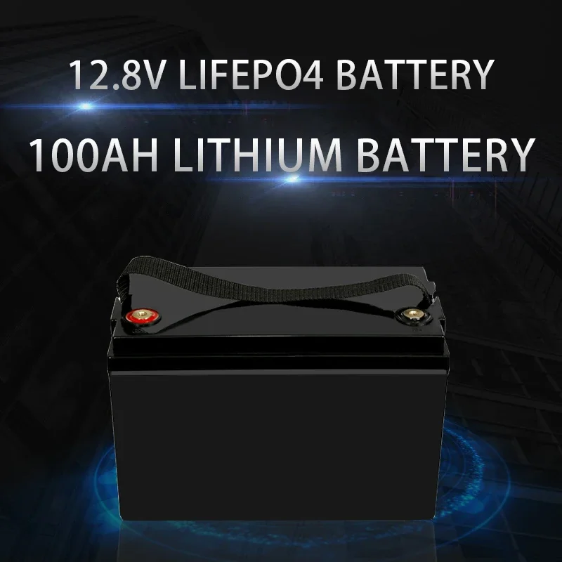 Lithium Iron Phosphate Battery 12V 100Ah LiFePO4 Battery BMS/ Suitable For RV And Standby Power Solar Power Generation System