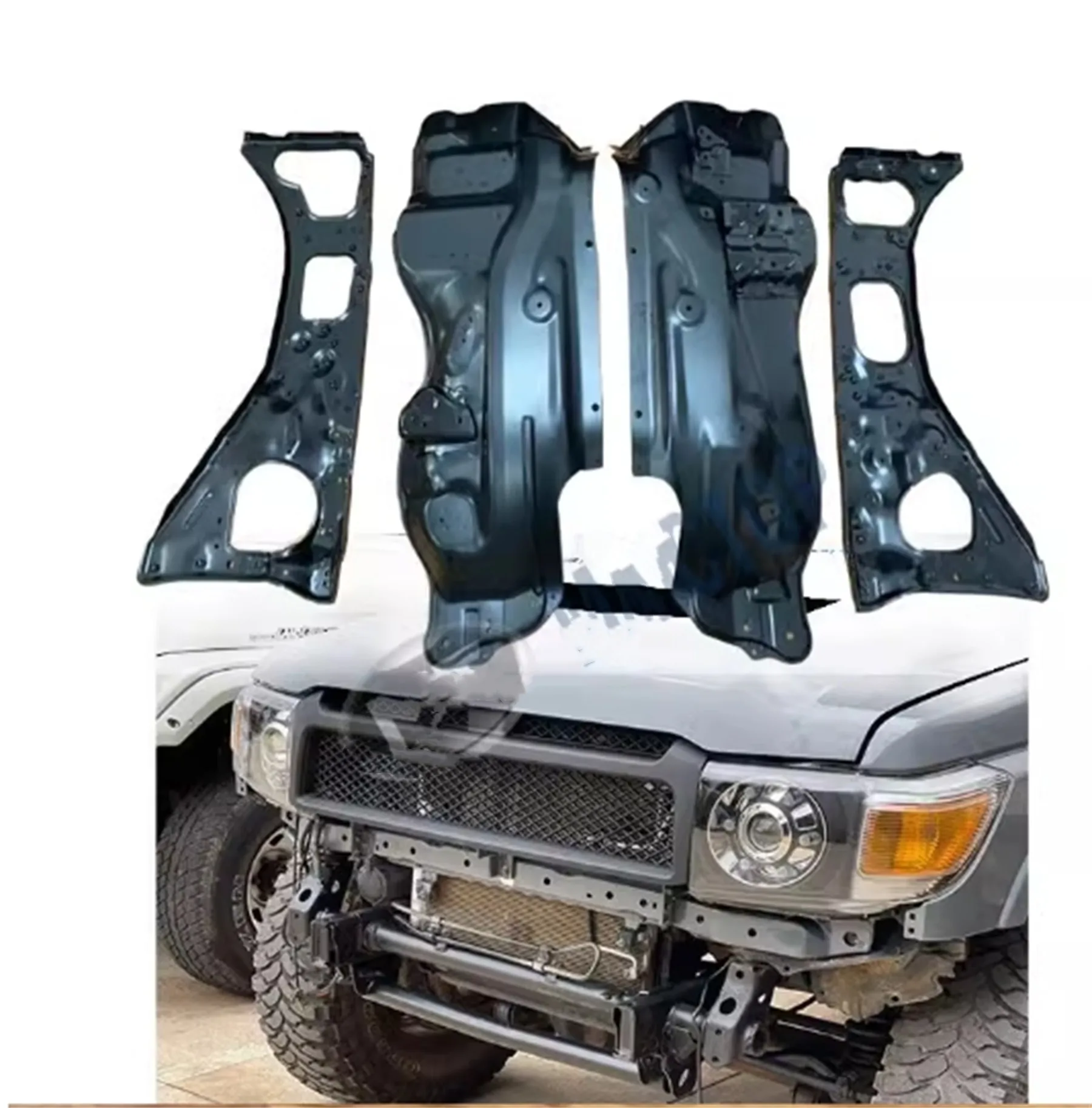 Car Inner Lining Fender Splash Shield Mudguard for Toyota Land Cruiser lc79 lc75