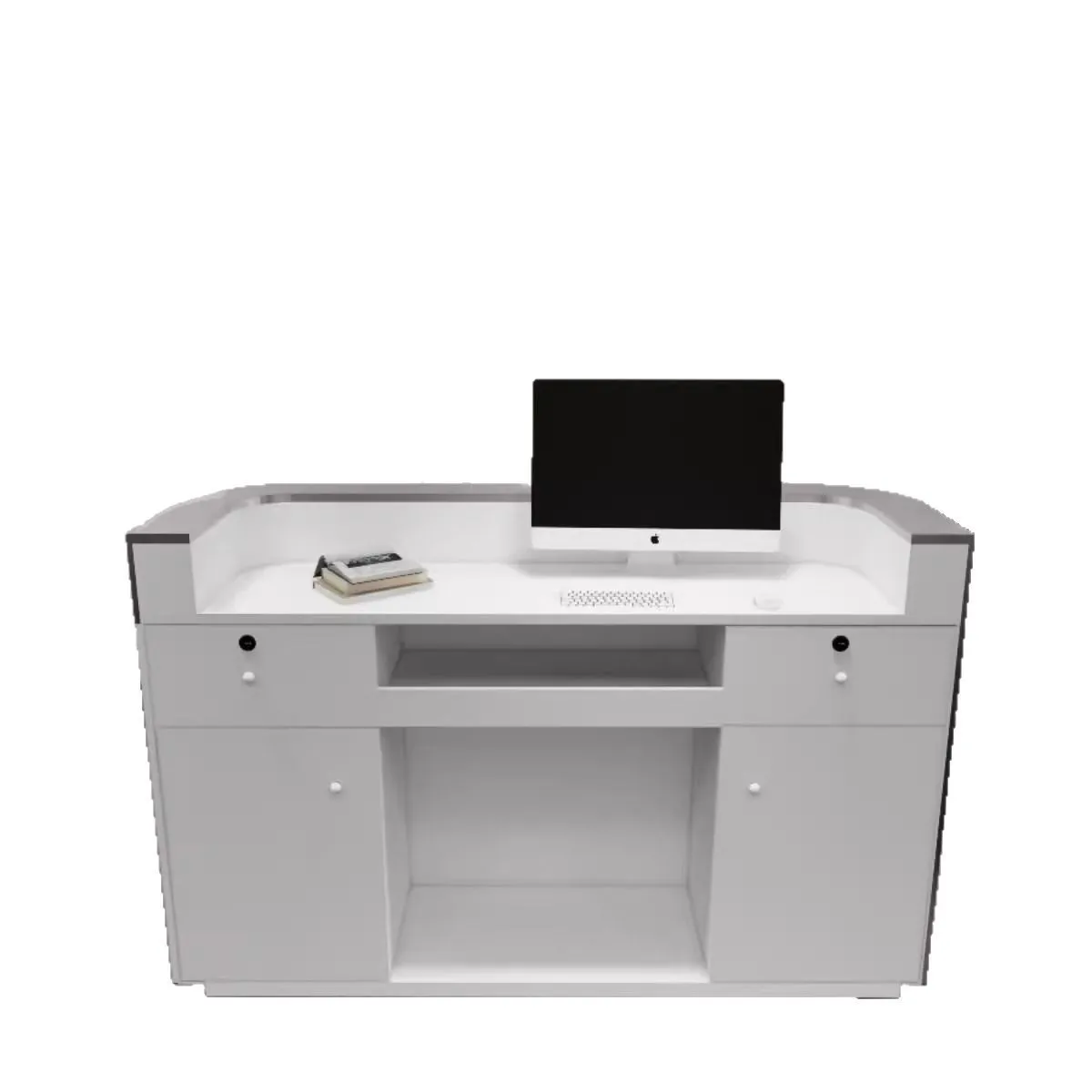 Clothing store Stainless steel bar counter store Small checkout page Simple barber shop Beauty salon Front desk Internet