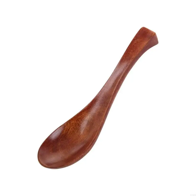 H8WB Wooden Serving Utensil Heatproof Lightweight For Stirring Serving Or Dining