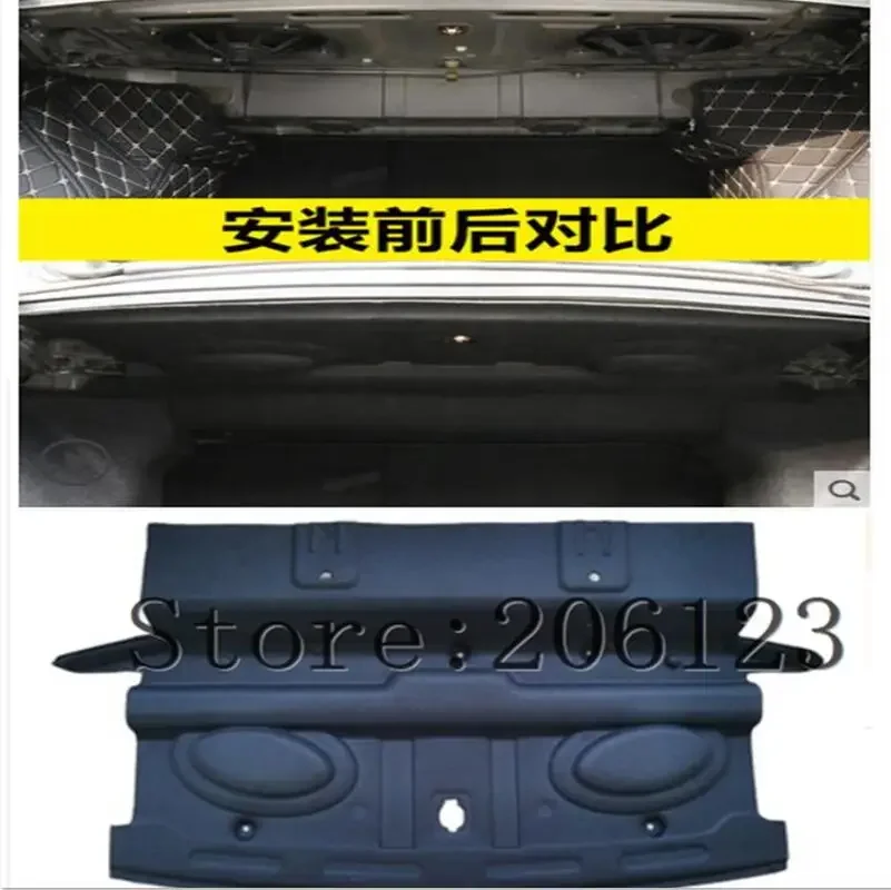 2014 2015 2016 2017 2018トヨタカローラの車のスタイリング車のトランク防音綿マットステッカー保護1ピース/セット