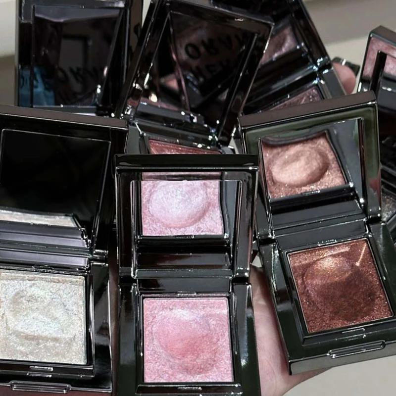 معجون هايلايتر لامع لامع تحت العين لامع لفن الماكياج، وعاء ظلال عيون فردي