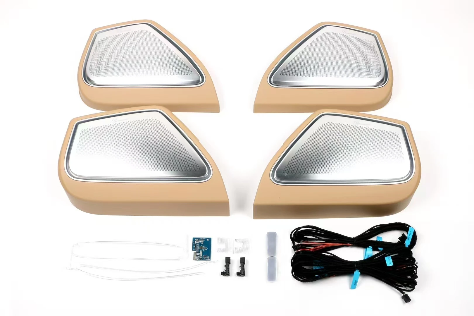Screen Control Multi Color Speaker Covers 7 Colors Car Ambient Lights for Porsche Panamera