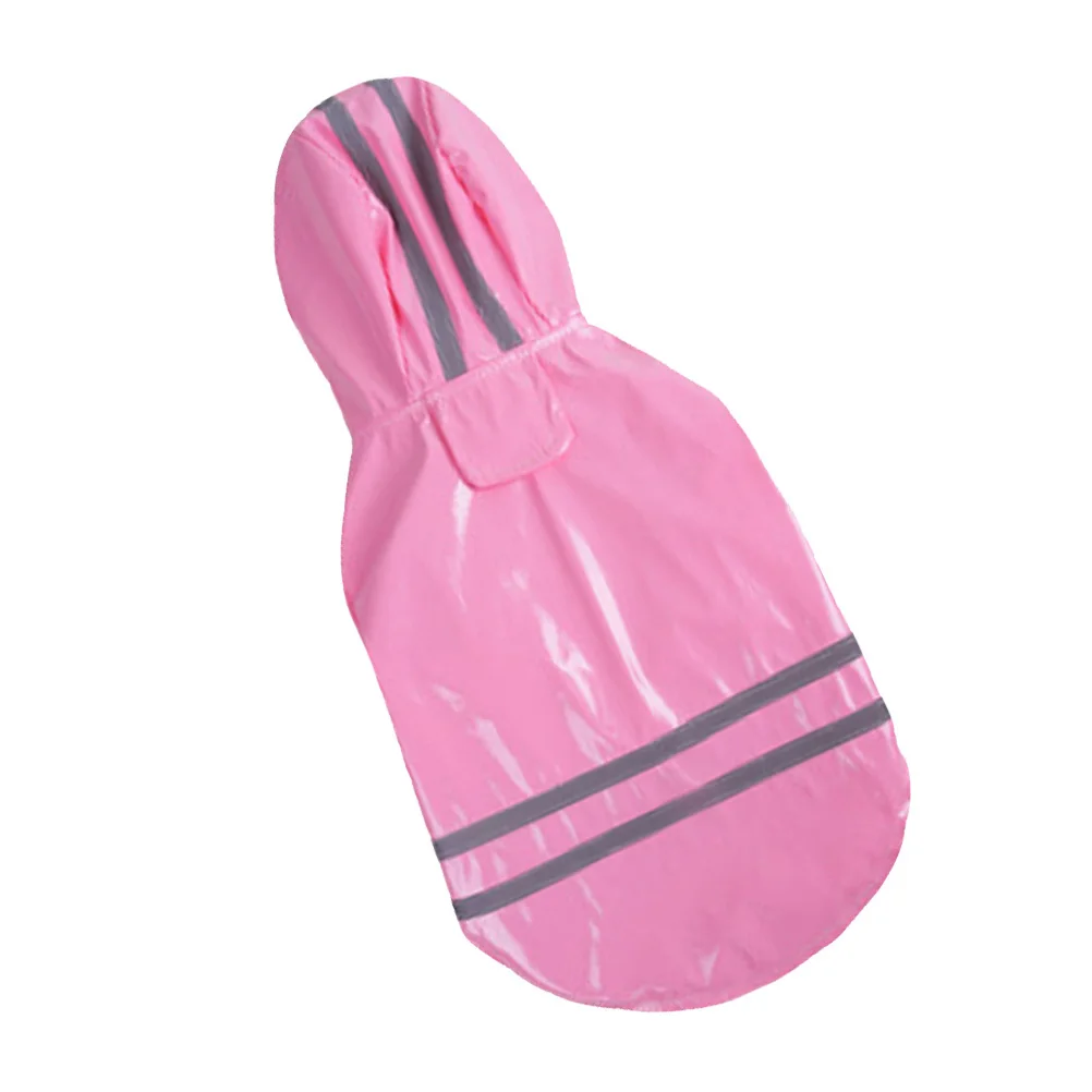 معطف واق من المطر للكلاب، معطف مطر للحيوانات الأليفة، خفيف الوزن، وردي مقاس M، مقاوم للماء وجيد التهوية، عين أنيقة للطقس الرطب #1