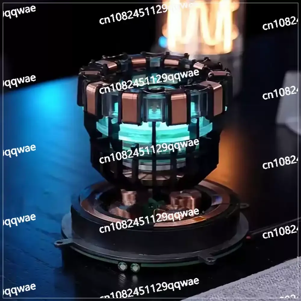 Maglev lamp table ornament reactor assembly model black technology