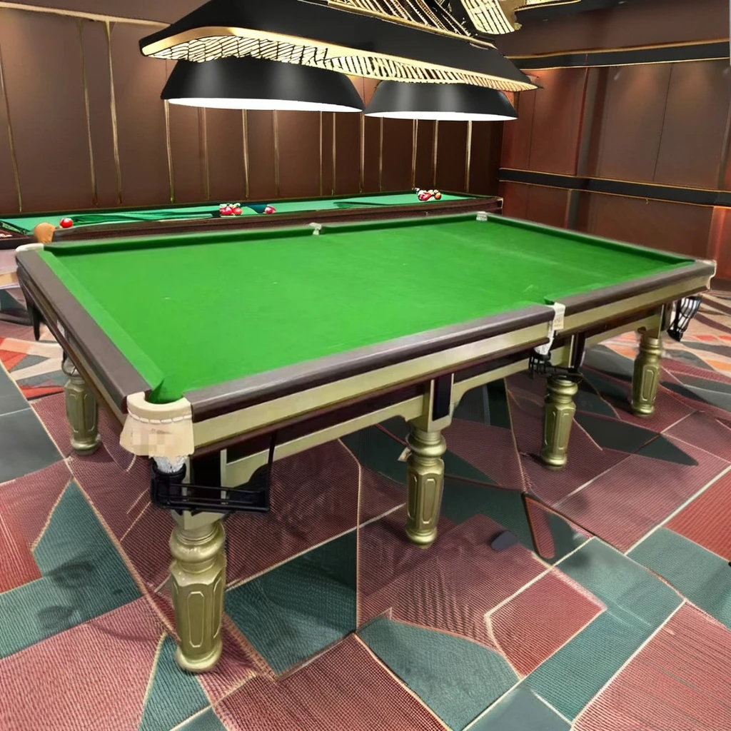 Professional Factory 4.5cm Thickness British Pool Table Set Snooker Pool Table Premium Entertainment Billiard Tablepromote sales