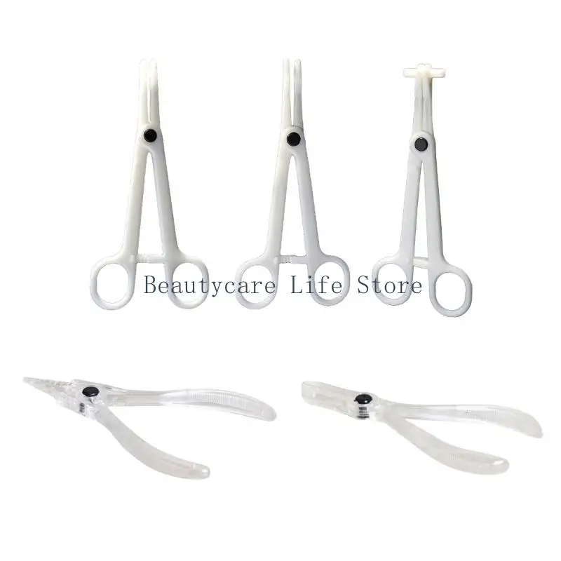 

652C Disposable Sterile Slotted Round Navel Forcep Clamp Open Plier