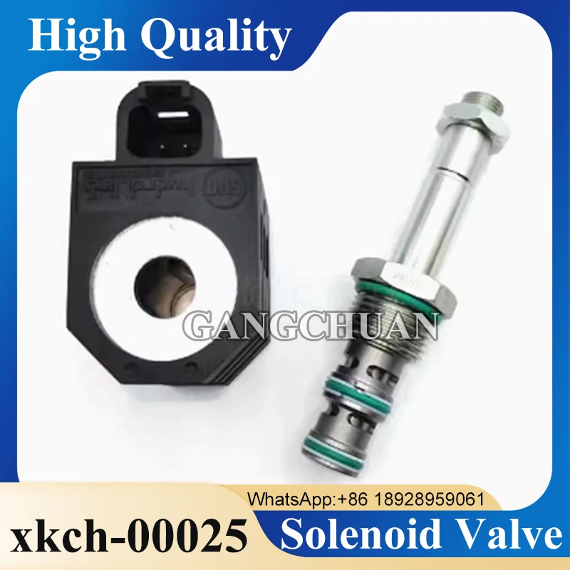 

High Quality Excavator Solenoid Valve Valve XKCH-00025 XKCH00025