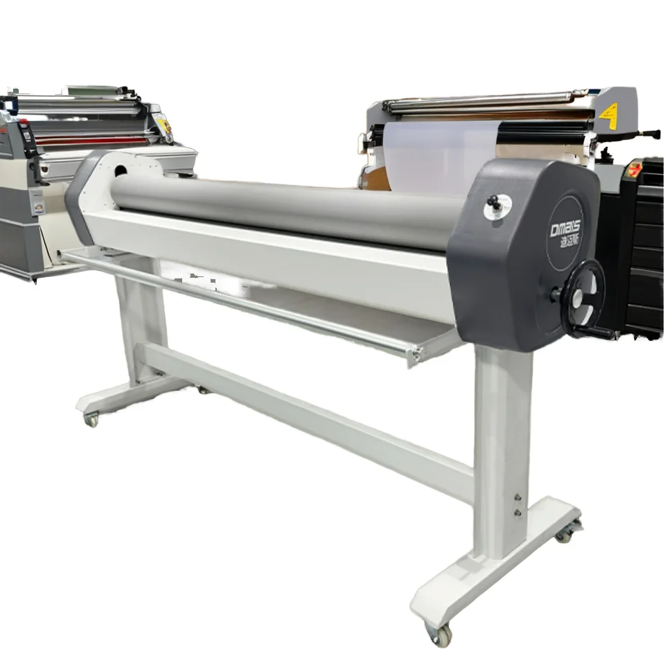 

DMAIS Efficient Hand Crank Pneumatic Laminator Manual Grade Sheet Laminating Machine for A4 A3 A6 Paper Sizes