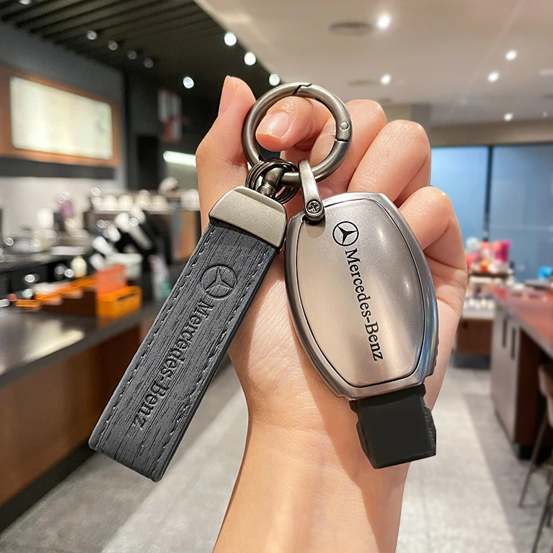 

Car Remote Key Case Cover Fob for Mercedes Benz A B G R Class GLA GLK W176 W204 W251 W463 Accessories Key Chains
