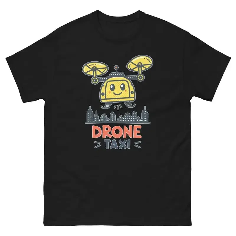 Drone Taxi Transportation Vehicle Illustration T Shirt